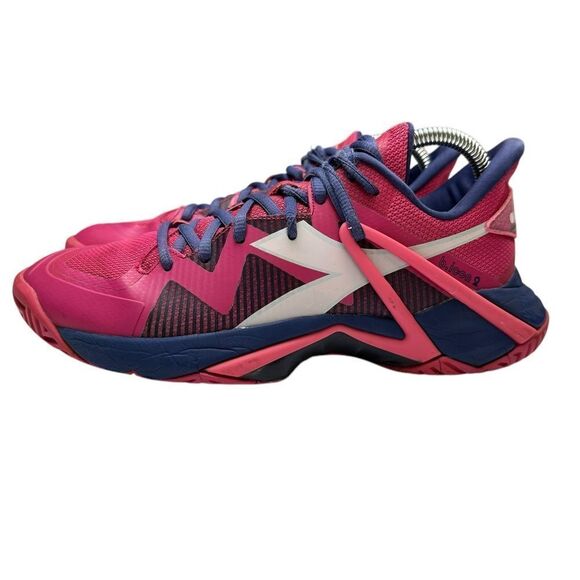 Diadora B.Icon 2 W AG TXS Lacing Anima Technology Pink  Diadora B.Icon 2 W AG TXS Lacing Anima Technology Pink Tennis Shoe Womens Size 9